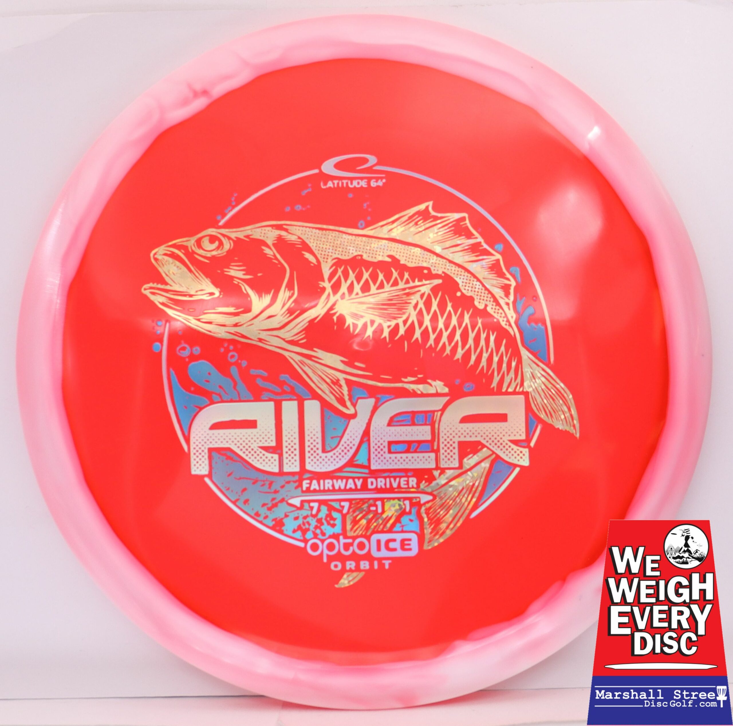 Opto Ice Orbit River, Flying Fish • Marshall Street Disc Golf